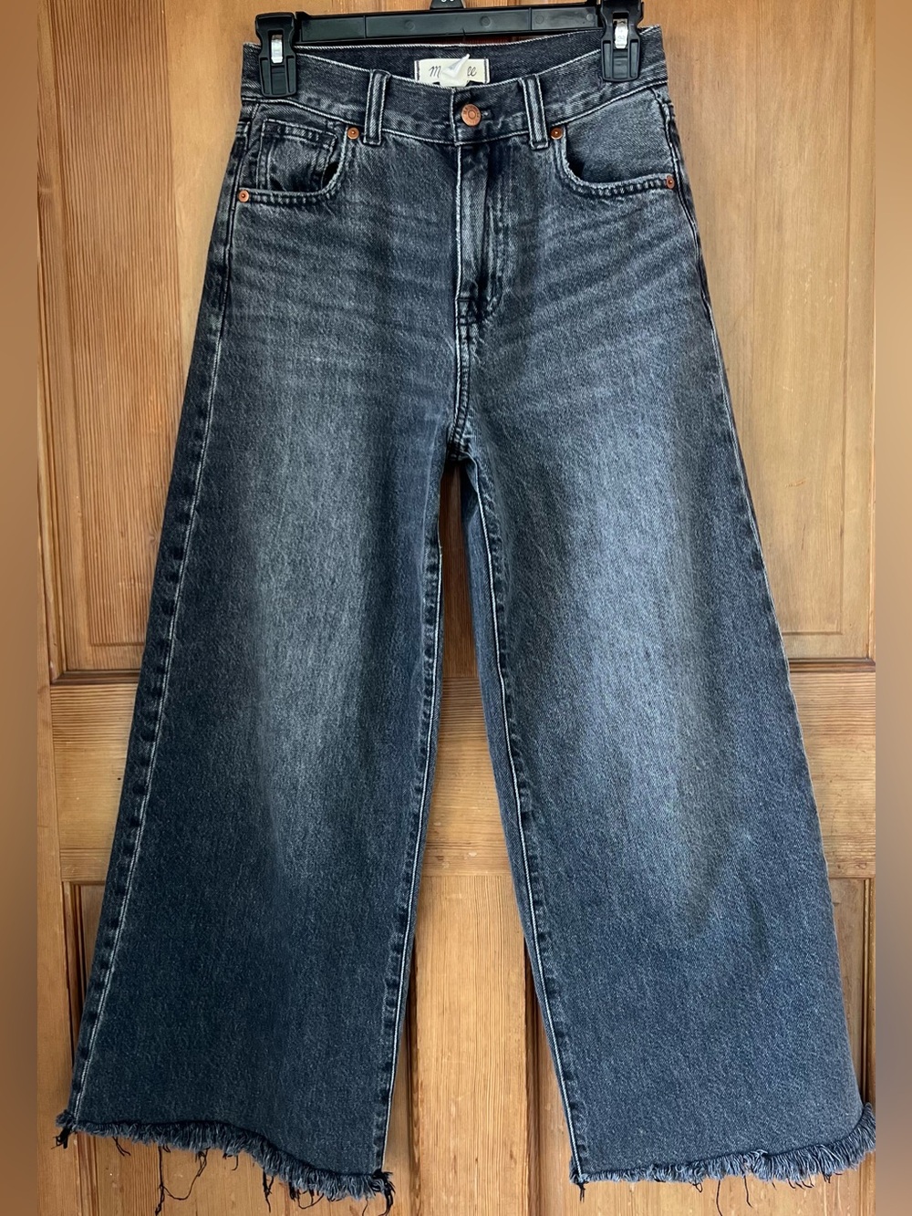 Madewell Super High Rise Superwide-Leg  Jeans 23